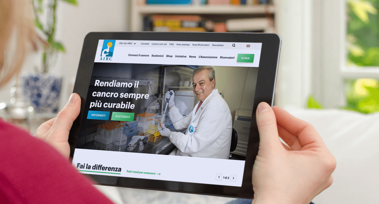 Caffeina | AIRC | Digital Experience Platform
